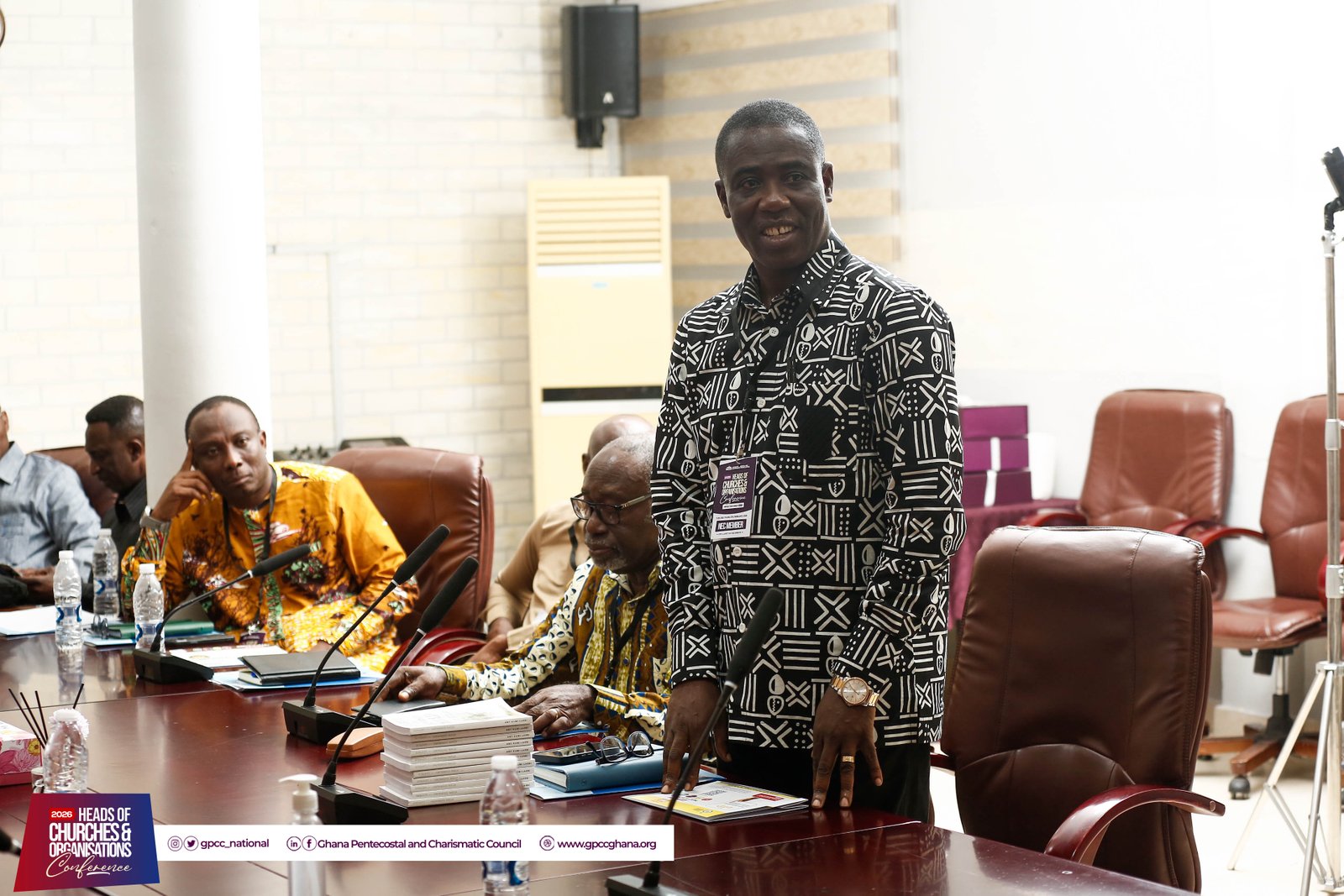 Apostle Tettey at the 48th General Council